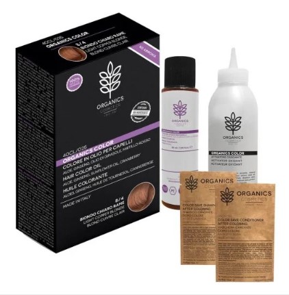 Organics Pharm Colore per capelli - 8/4 Biondo chiaro rame